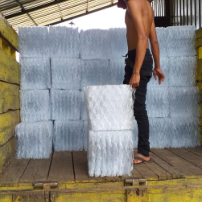 Media Biofilter Sarang Tawon PVC Honeycomb untuk Pengolahan Air Limbah Ukuran 30x30x30 cm