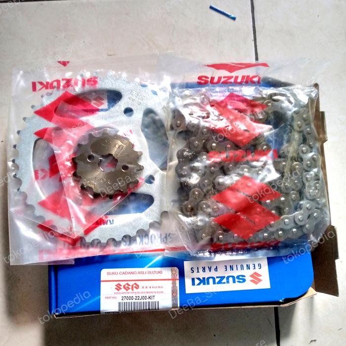 GEARSET CHAIN KIT SHOOTER 115 (FV115) ASLI SGP
