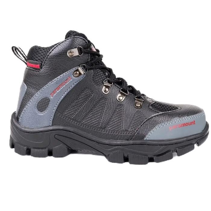 Sepatu Safety Ujung Besi Kulit Pria Sepatu Gunung Hiking Outdoor aerostreet Nylon Multicoloured