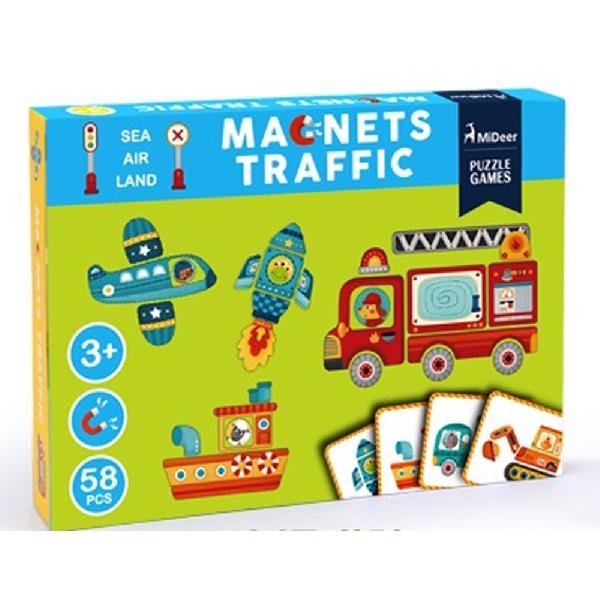 Mideer Magnetic Traffic Game - Magnetic Board