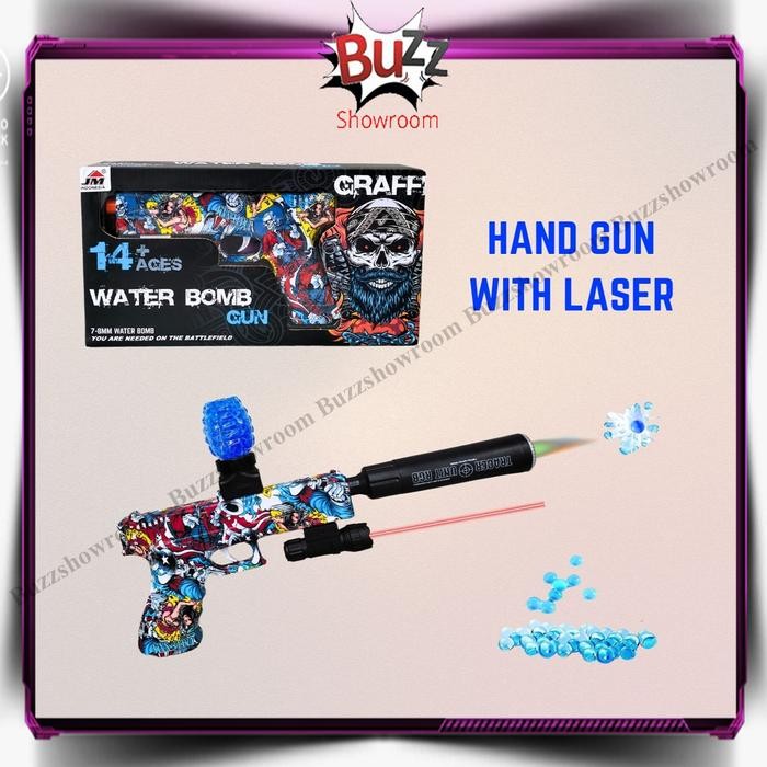 Handgun Anak Wgg Water Gel Mainan Watergel Gun Infrared With Lamp