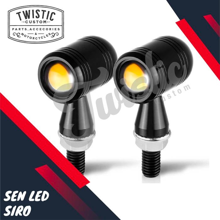 Lampu Sen Sein LED Siro Motor W175 Benelli XSR 155 Scoio CB GL Tiger *