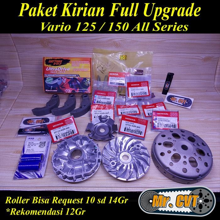  Paket Upgrade Kirian Full Custom Vario 125 / 150 By Mr. CVT *