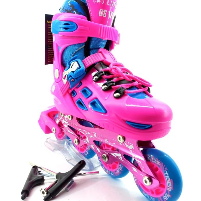Inline Skate Lynx DS 178 Sepatu Roda Pink
