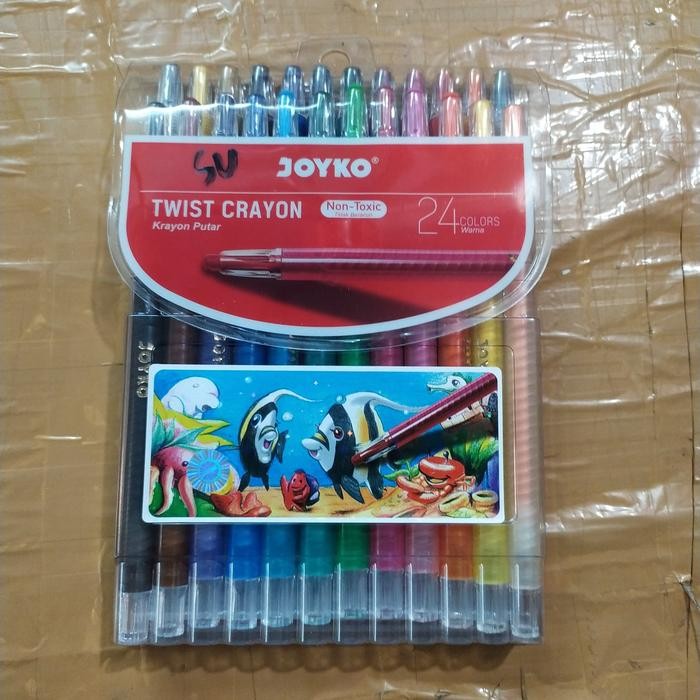 

Crayon Titi Putar Isi 24 Pcs