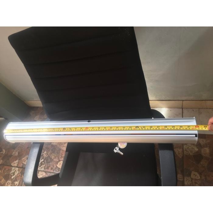 Roll Up Banner Alumunium UKURAN 80 X 200 Cm SEKEN / BEKAS