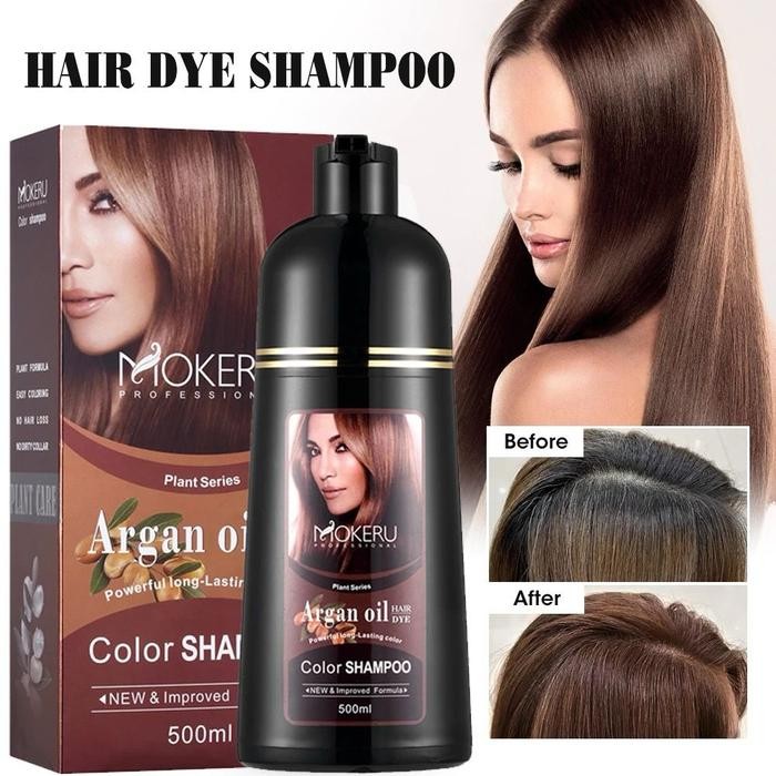 MOKERU SHAMPOO SEMIR HERBAL/ SHAMPOO UBAN/MAGIC SHAMPOO/ SHAMPOO WARNA