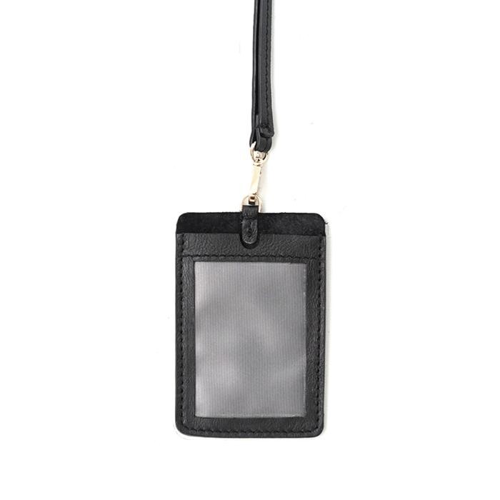 

Dapoza Lanyard Leather / ID card holder name tag kulit