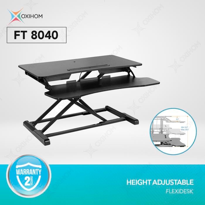 

Oxihom FT8040 Meja Komputer Kerja Kantor Naik Turun Pegas Furniture Table