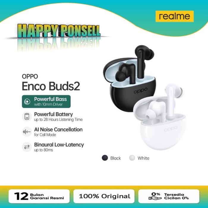Enco Buds 2 Enco Buds2 Ai Noise Cancellation Garansi