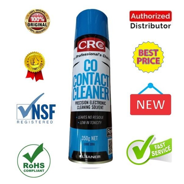 crc 2016 contact cleaner flammable,pembersih electronic pcb original