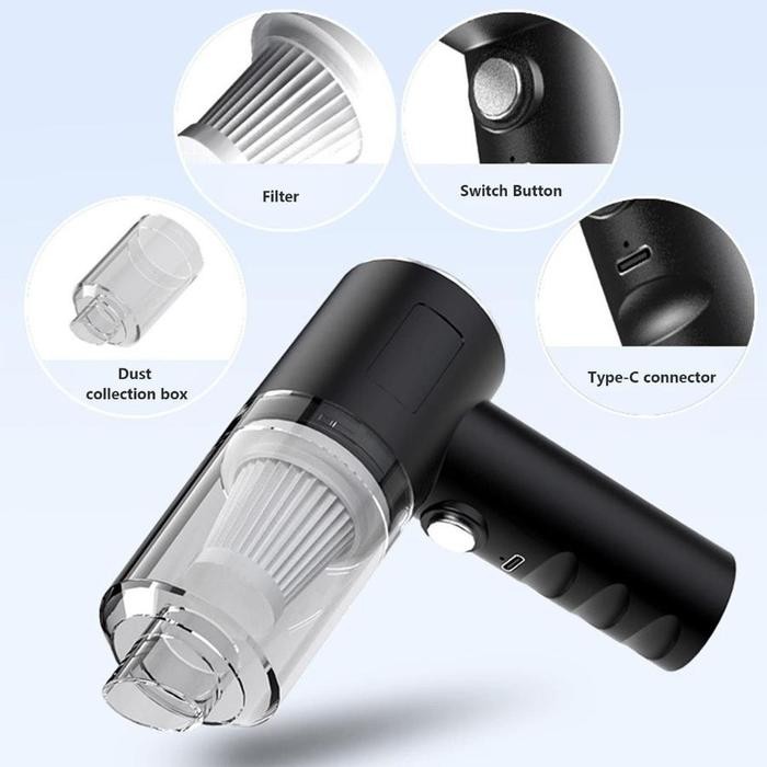 Vacuum Cleaner Car Portable - Vacuum Cleaner Mobil Vakum