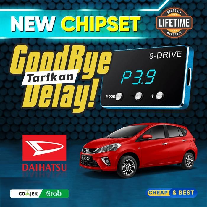 Remap Agya Ayla Sirion - Piggyback 9 Drive Race Chip Throttle Controller