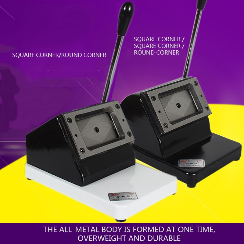 

Manual Heavy-Duty Right-Angle Round Corner Cutting Card Punching Machine PVC Card Cutting Machine