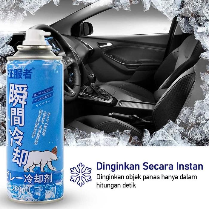 Spray Pendingin Interior Ekterior Mobil/ Semprotan Rumah Ruangan