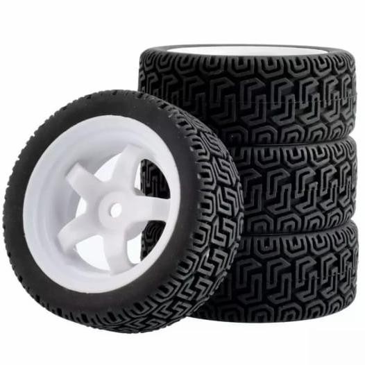 1pcs velg + ban onroad touring RC 1/10 TM HSP kyoso zd lrp wltoys mst