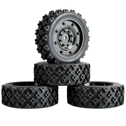 1pcs velg + ban onroad touring RC 1/10 TM HSP kyoso wltoys zd ff lrp