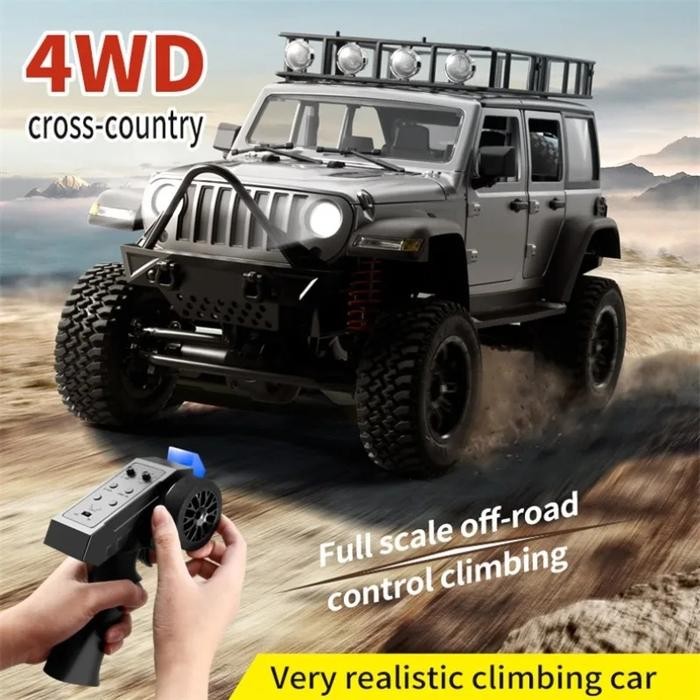 Rc Mn128 1/12 Jeep Wrangler Rubicon RTR Rc offroad Mn-128 1:12