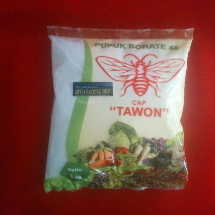 Promo Cap Tawon Pupuk Borate 48 / Pupuk Mikro Boron 1 Kg Berkualitas
