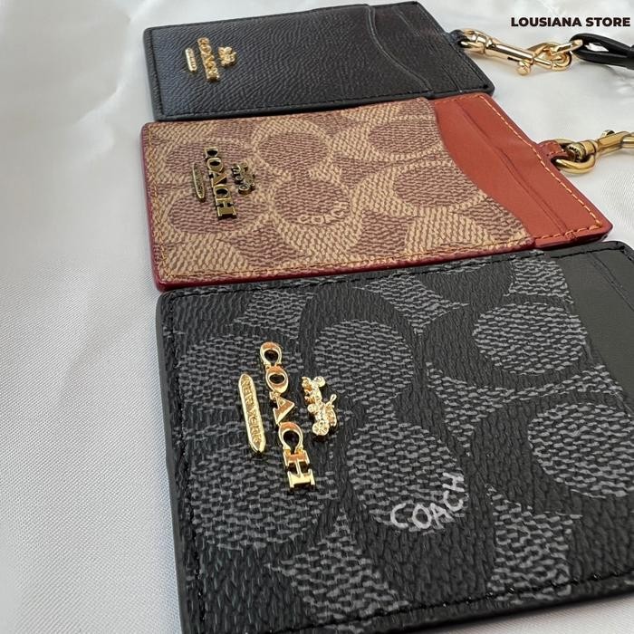 

Lanyard Id Coch Siganture Canvas Logo Embossed