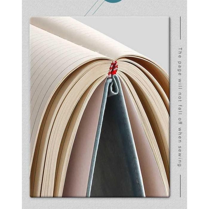 

Terlaris- Buku Catatan Harian Notebook Cover Kulit Magnetic Buckle A4 - Tl4