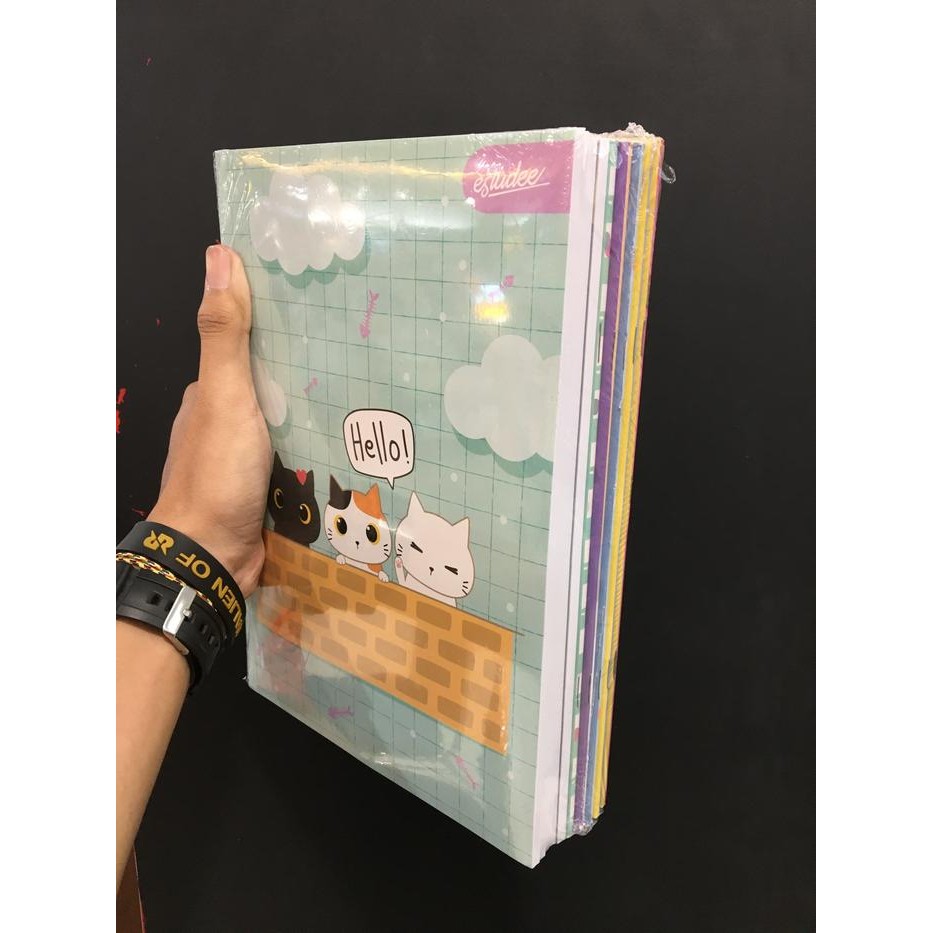

Terlaris- Buku Tulis Sekolah Estudee Vos B5 Tebal 48 Lembar Isi 10 Pcs