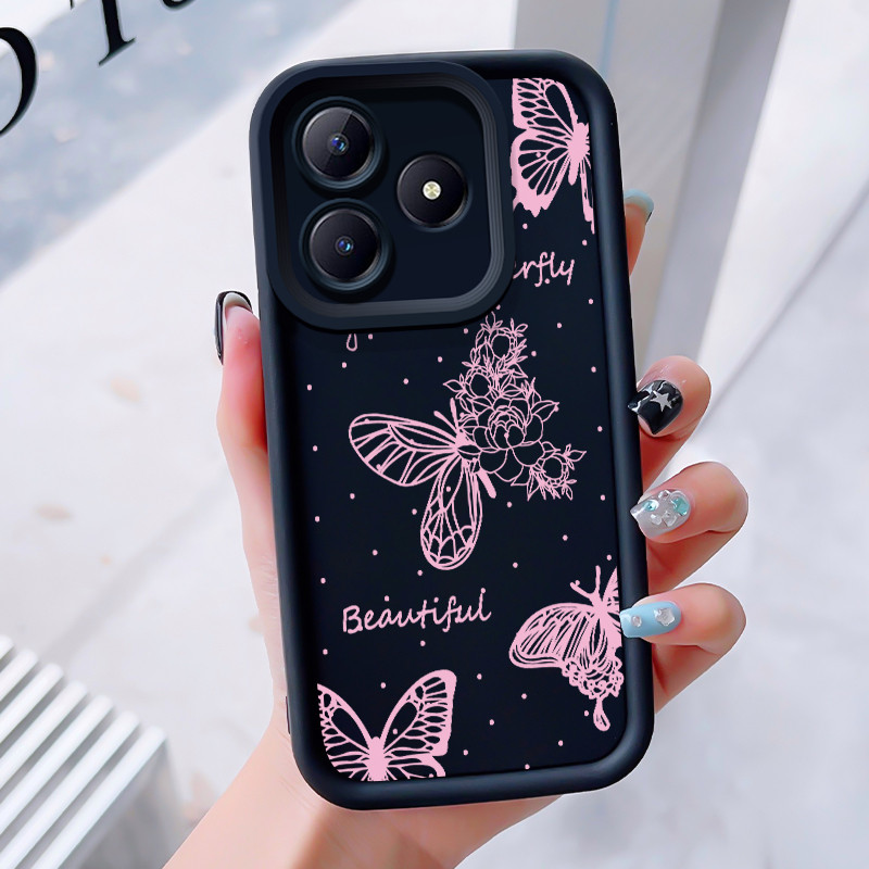 Casing Hp untuk Realme C63 C61 Note 60 Note 60X Narzo N63 Case Hp Silikon Softcase Kasing Kesing Ces