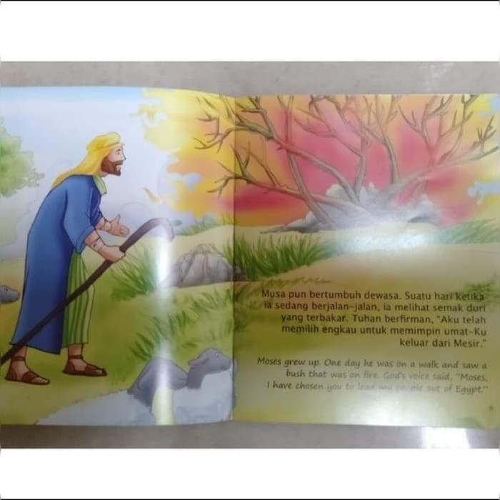 

Promo Buku Cerita Rohani Anak Tokoh Alkitab Dwibahasa Bilingual Inggris Ind Terlaris