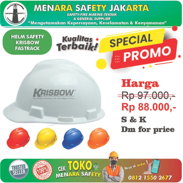 Promo Helm Safety Proyek KRISBOW / Helm Proyek KRISBOW