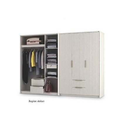 Activ Furniture Lemari Pakaian Muni Lemari Baju
