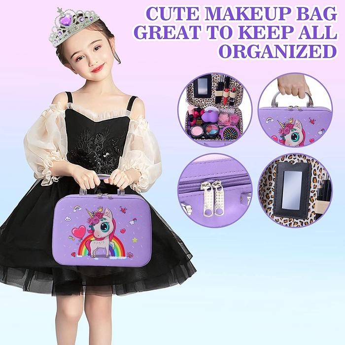 Nodia Beauty Fashion Set Mainan Anak Perempuan Alat Make Up Set Make Up Anak