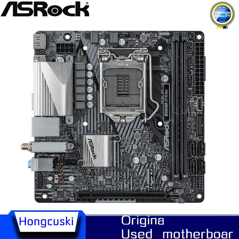 ASROCK B560M-ITX/ac B560 DDR4 Motherboard LGA 1200