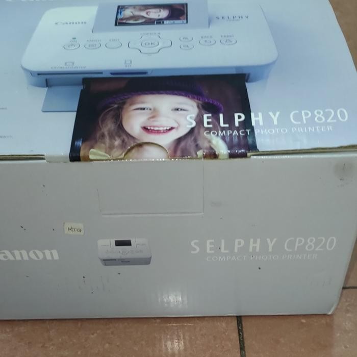 Printer Canon Selphy Cp-820 (Sale Resmi Pt.Datascrip) Pasti Ori