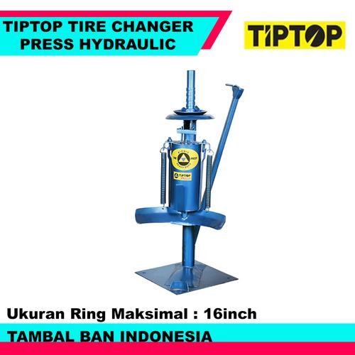 Press Hidrolik Tiptop Manual Tire Changer - Alat Buka an Ban Tiptop Manual Untuk Mobil Maksimal Ring