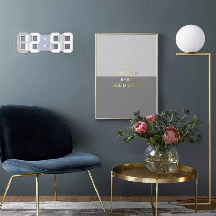 Jam Digital Led Jam Meja Jam Dinding Digital Led Clock