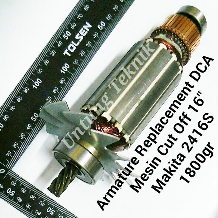 DCA ARMATURE REPLACEMENT 2416S MESIN CUT OFF 16 INCH MAKITA - CHOP SAW TERMURAH