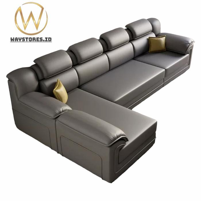 Sofa minimalis/sofa leather l new/sofa mewah - S