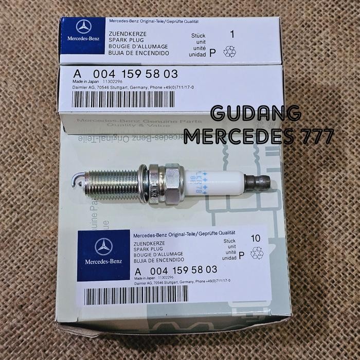 Cuci Gudang Busi Irdium Mercedes M271 W204 W212 Spark Plug Mercy Cgi Kompressor