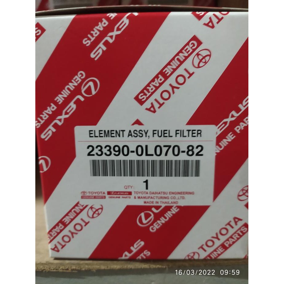 FILTER SOLAR INNOVA REBORN FORTUNER VRZ HILUX REVO 2015 UP 23390-0L070/23390-0L070-82 TERMURAH