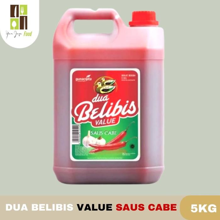 

(Expert) Dua Belibis Value Saus Cabe/Saus Tomat 5kg