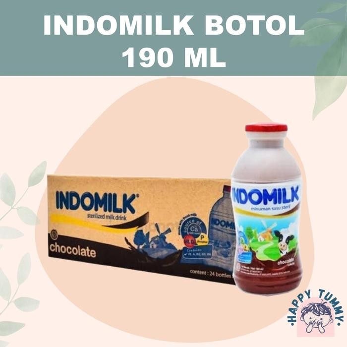 

(Expert) Indomilk Botol 190ml. susu UHT. DUS