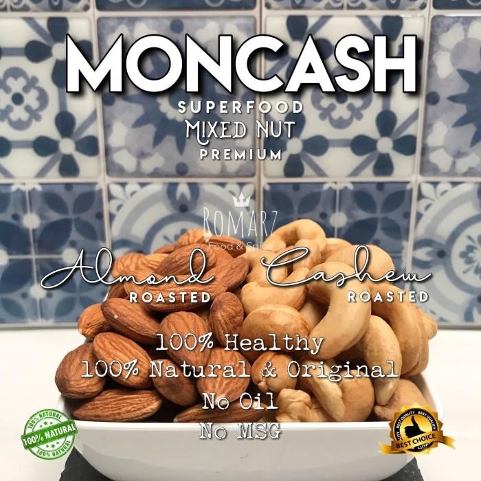 

(Expert) KACANG MEDE KACANG ALMOND OVEN MIX PREMIUM 1kg TRAIL MIX NUT #05 1kg