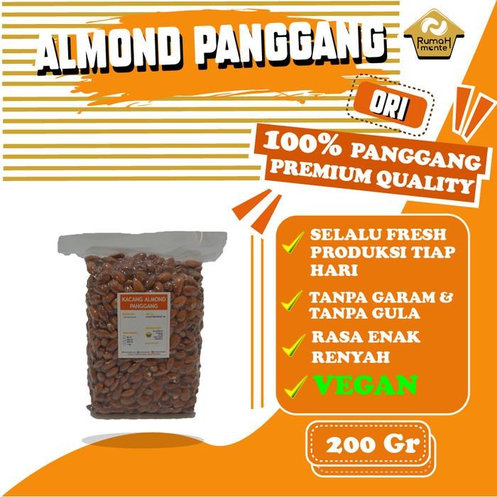 

(Expert) KACANG ALMOND PANGGANG 200GR ROASTED ALMOND
