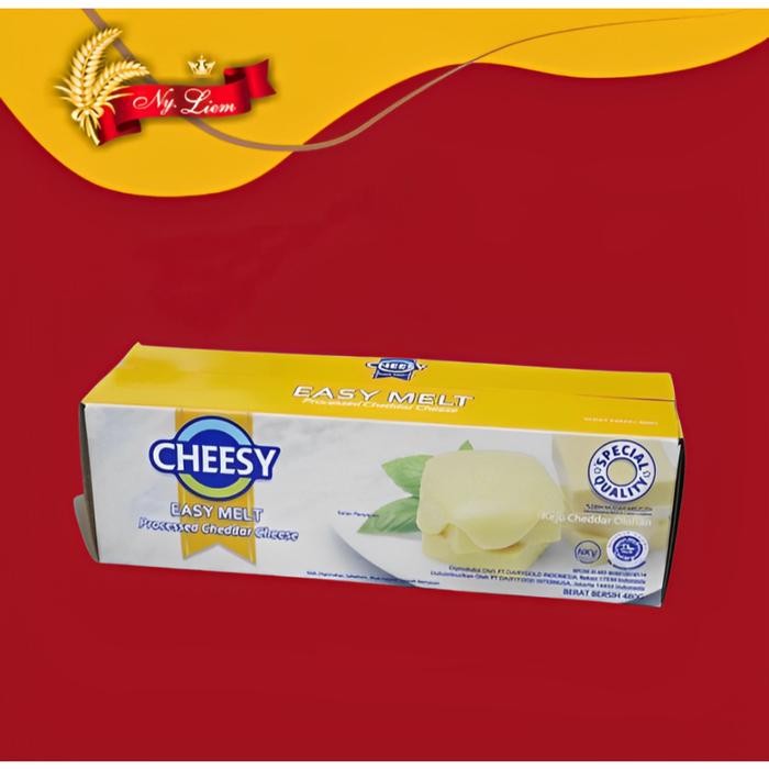 

(Expert) CHEESY Easy Melt Keju Cheddar Olahan 480 gr
