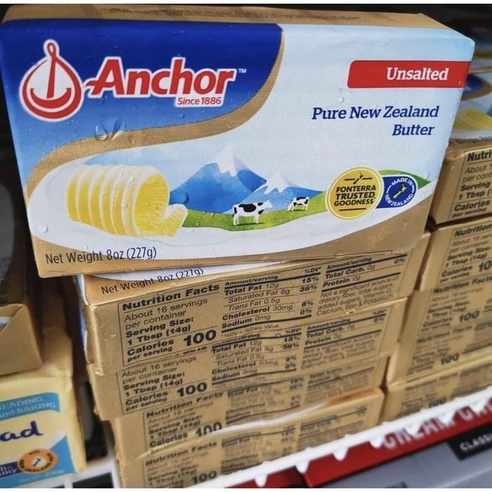 

(Expert) anchor unsalted butter 227gram