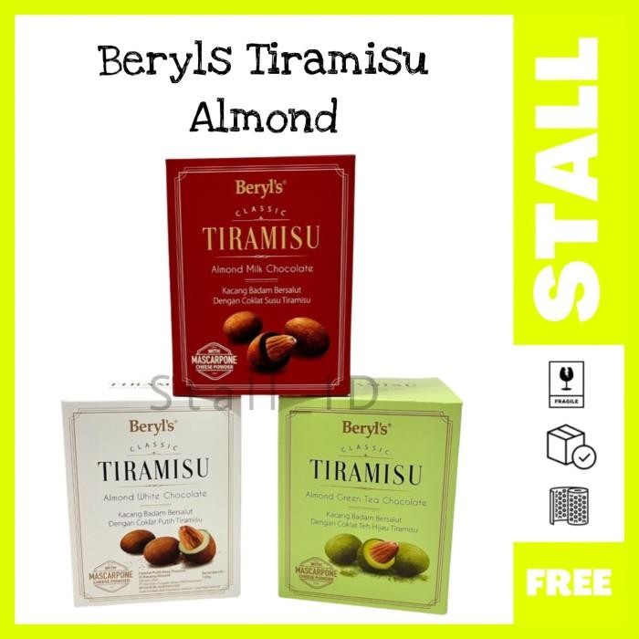 

(Expert) Coklat Beryls Tiramisu Almond Chocolate 100 Gram
