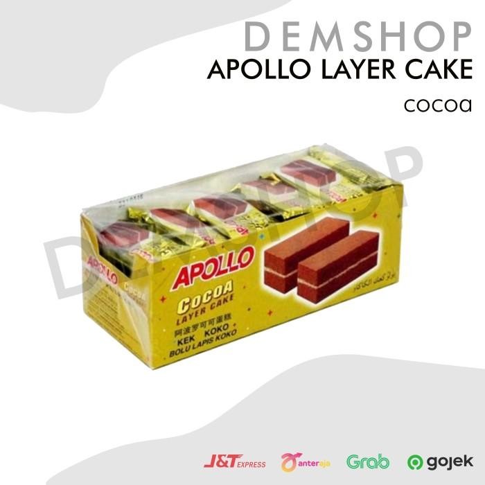 

(Expert) APOLLO LAYER CAKE 24 pcs - Pandan Cokelat Chocolate Strawberry Blueber