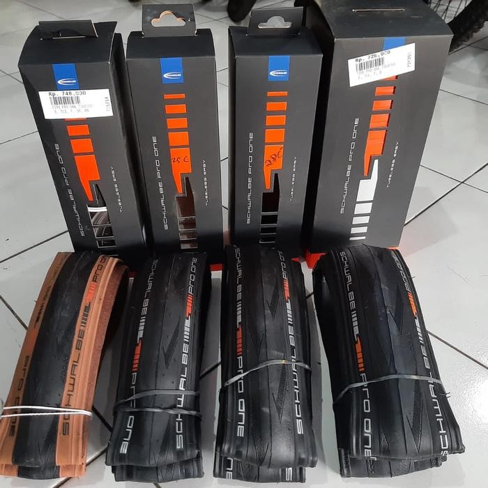 BAN LUAR SCHWALBE PRO ONE 700 x 25C / 700 x 28C / 700 x 30C KEVLAR TLE