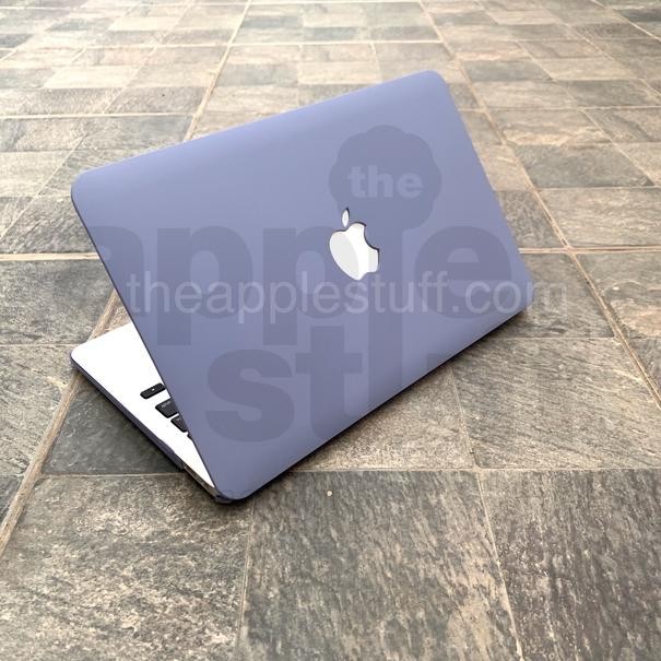 Macbook Case Pastel Lavender Grey