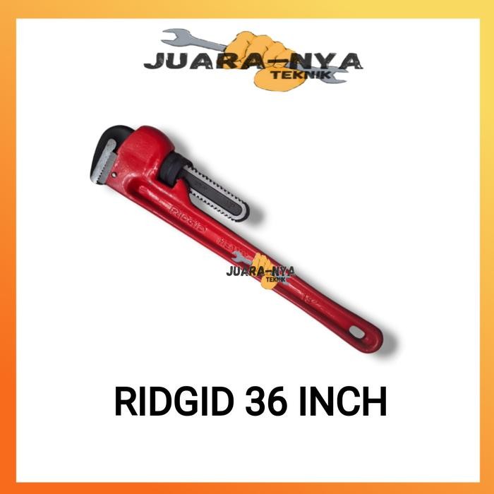 READY RIDGID Kunci Pipa 36 Inch - RIDGID Pipe Wrench Huvy Duty 36" Inch